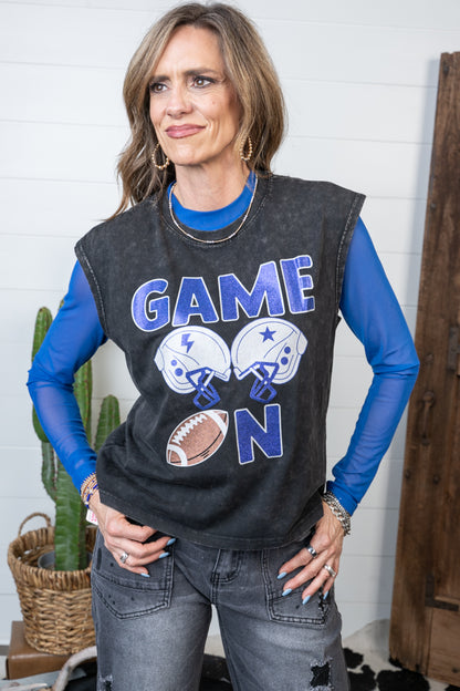 Game On Sleevless T-Shirt