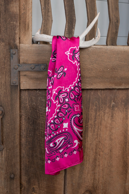 Wild Rag Hot Pink Bandana