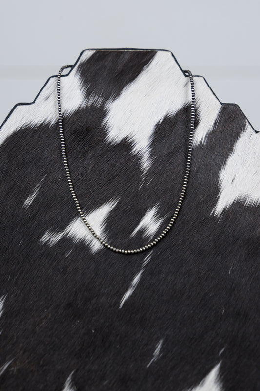 20" 6 mm Sterling Silver Pearls