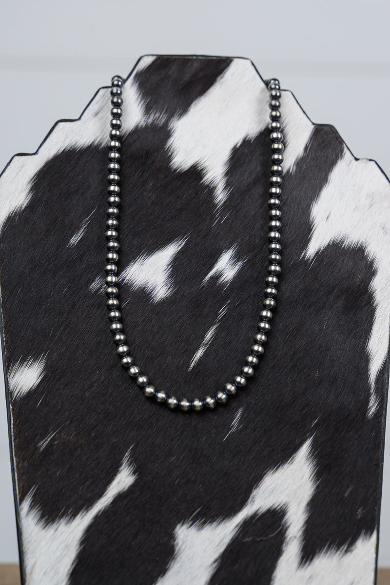 16" 5 mm Sterling Silver Pearls