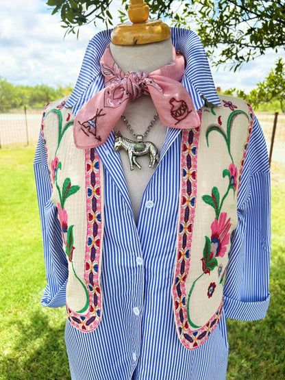 Pradera Pink Zuni Bandana