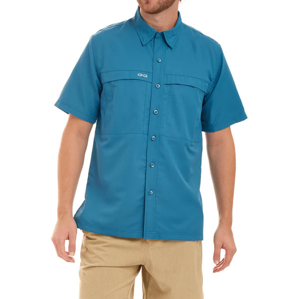 GameGuard Wahoo Explorer Short Sleeve Shirt – Men's Performance Fishing & Outdoor Shirt