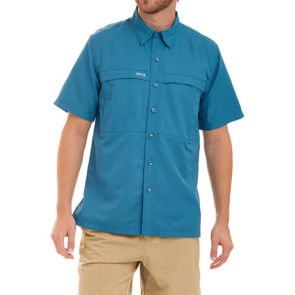 GameGuard Wahoo Explorer Short Sleeve Shirt – Men's Performance Fishing & Outdoor Shirt
