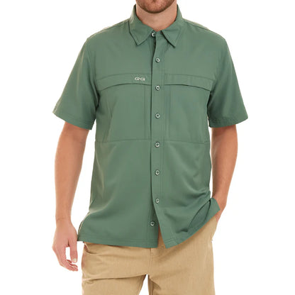 GameGuard Ironwood Explorer Short Sleeve Shirt – Men's Performance Fishing & Outdoor Shirt
