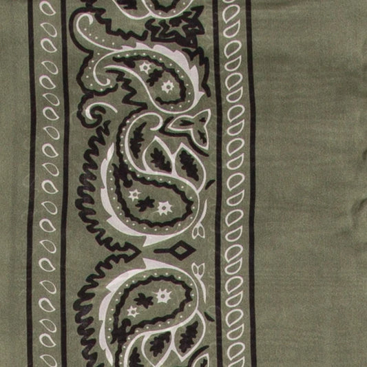 Wyoming Traders 20" Sage Silk Bandana Scarf