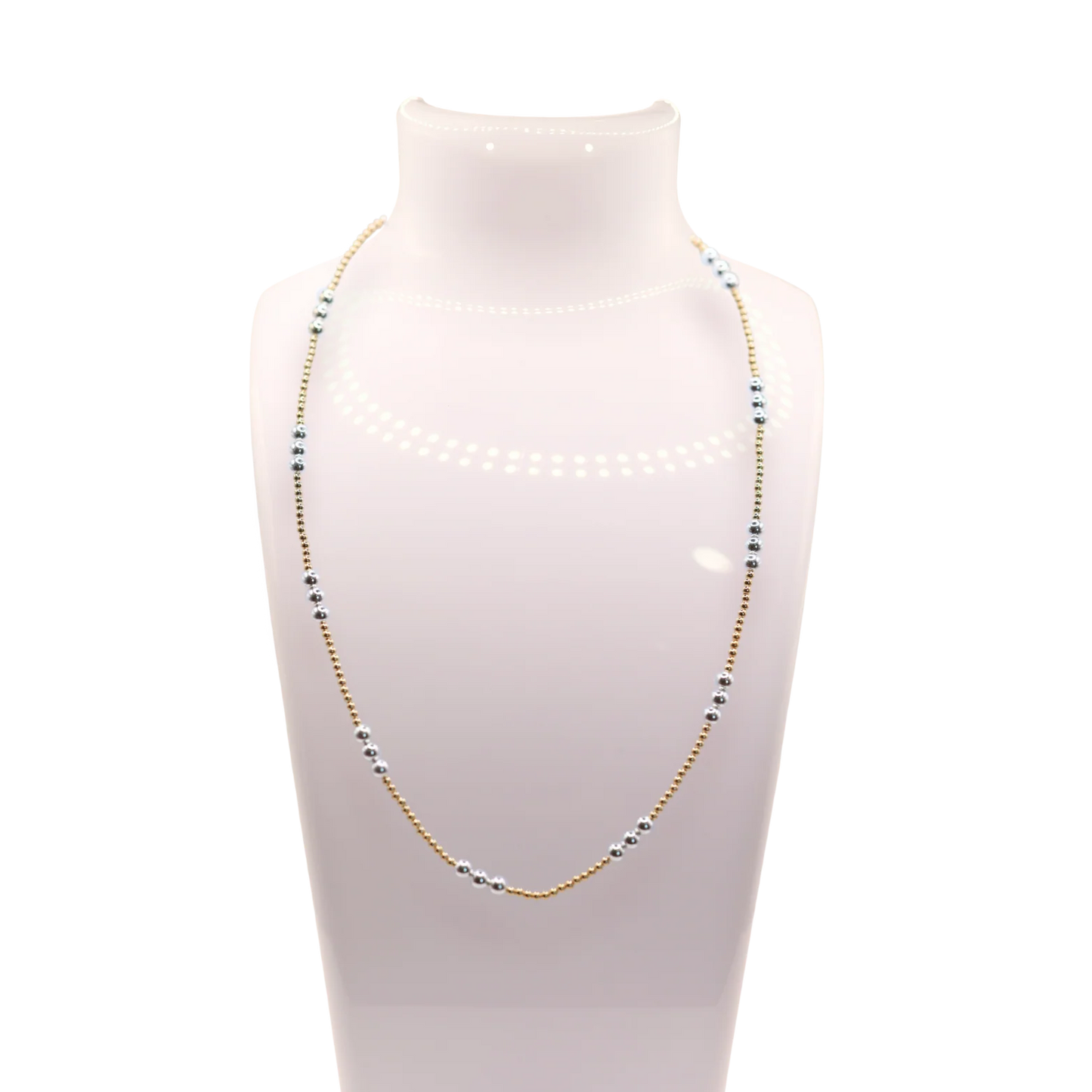 ILY Mixed Metal Necklace