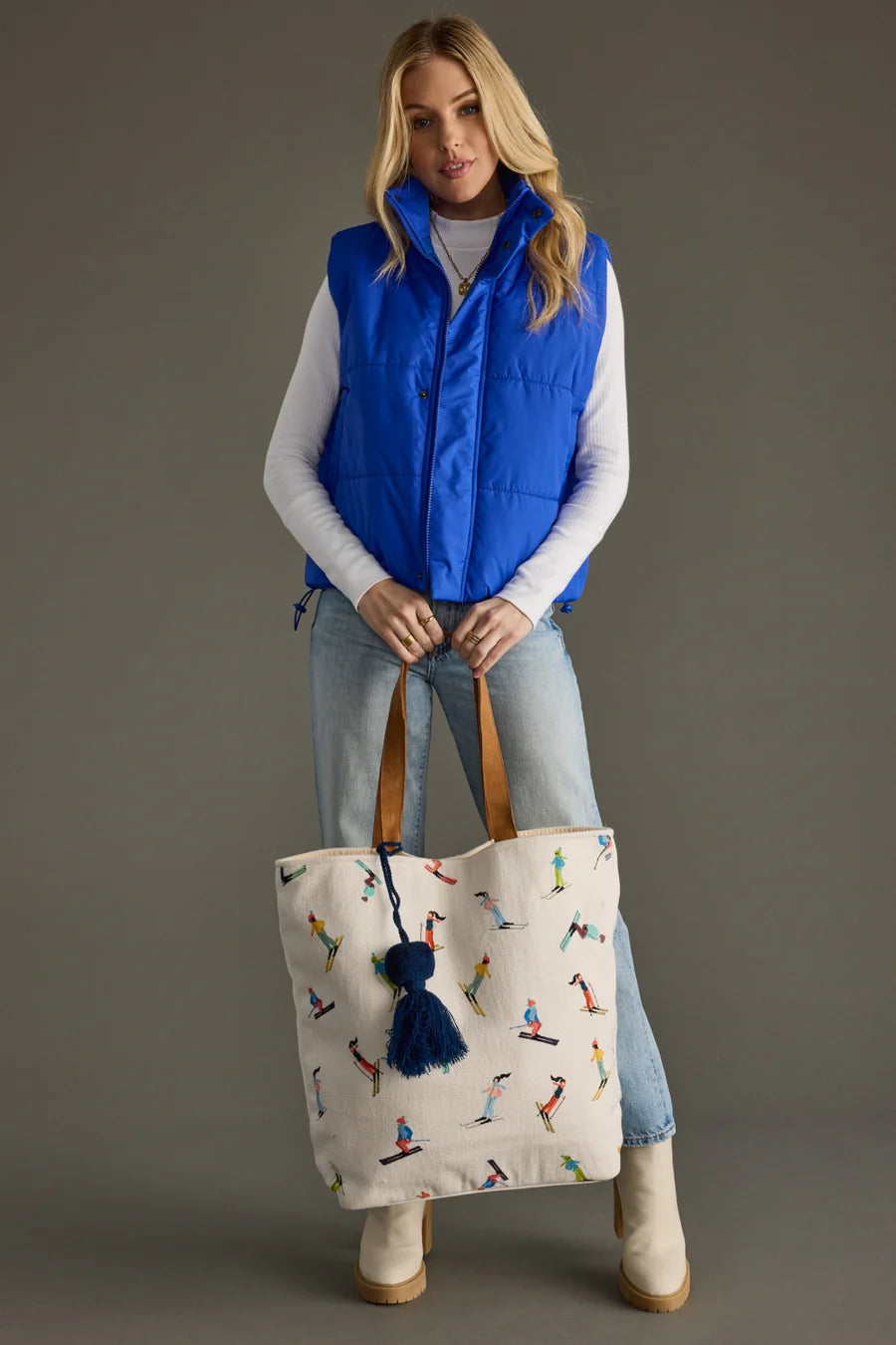 World Traveler Vest-Blue