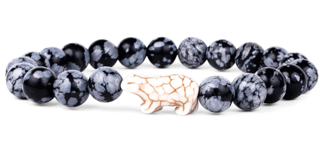 Venture Bracelet-Polar Bear Papillae Stone