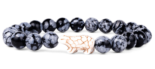 Venture Bracelet-Polar Bear Papillae Stone