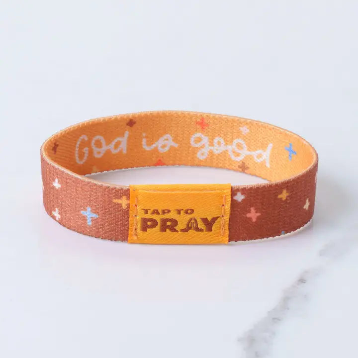 Tap To Pray Wristbands - God Is Good