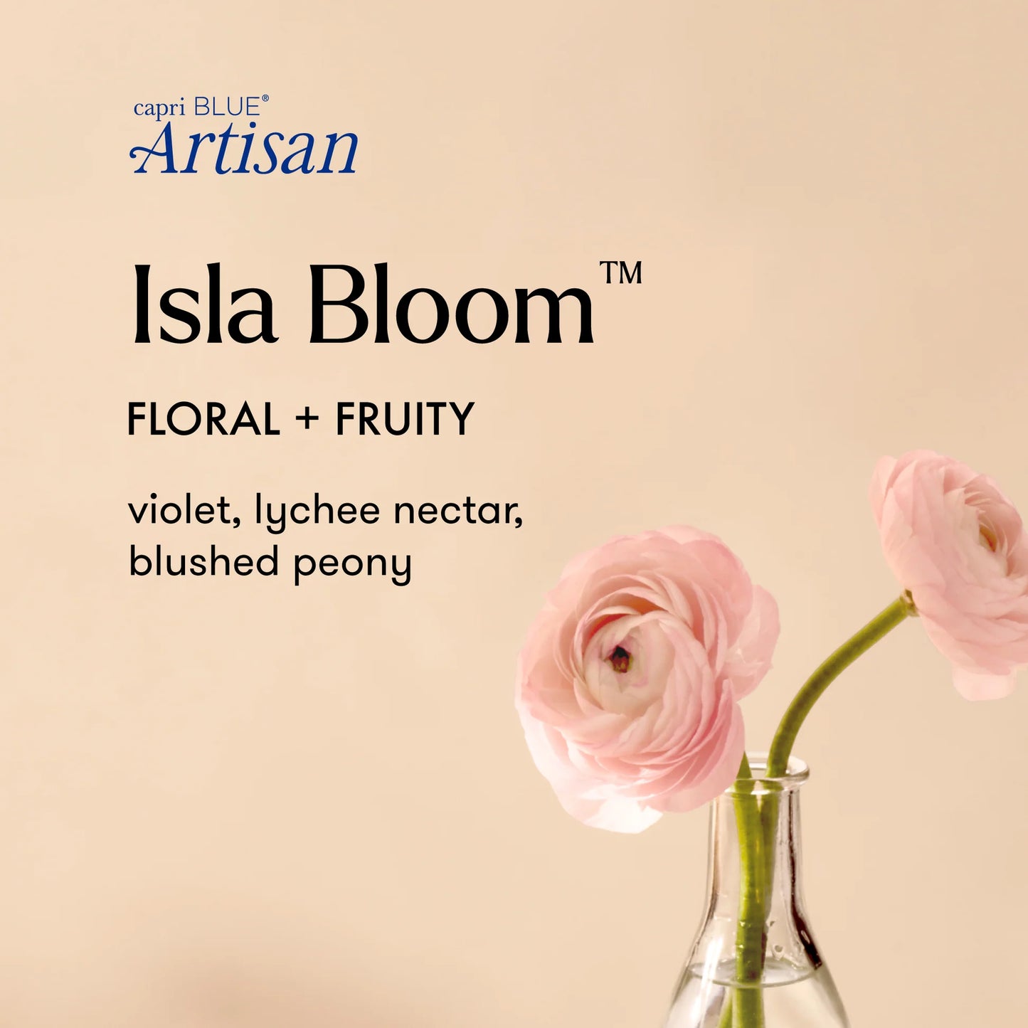 Capri Blue Isla Bloom Artisan Café Capri Room Spray – 3.5 oz Home Fragrance