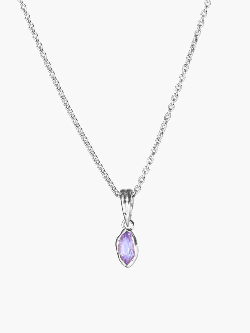 Rizen Jewelry Light Amethyst Fully Known Prayer Pendant