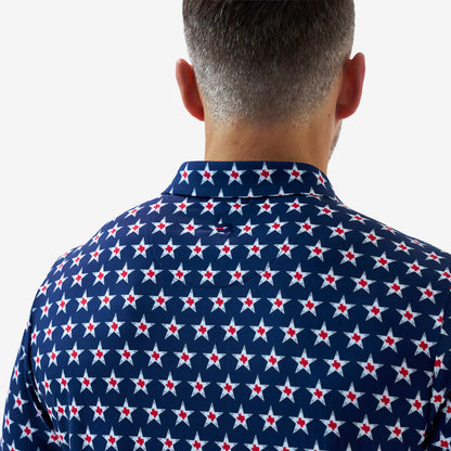 Texas Vintage Perf Polo