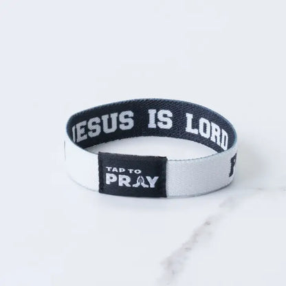 Tap To Pray Wristbands - Jesus Is Lord
