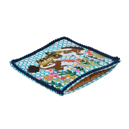 BUCKING HORSE POT HOLDER 8x8