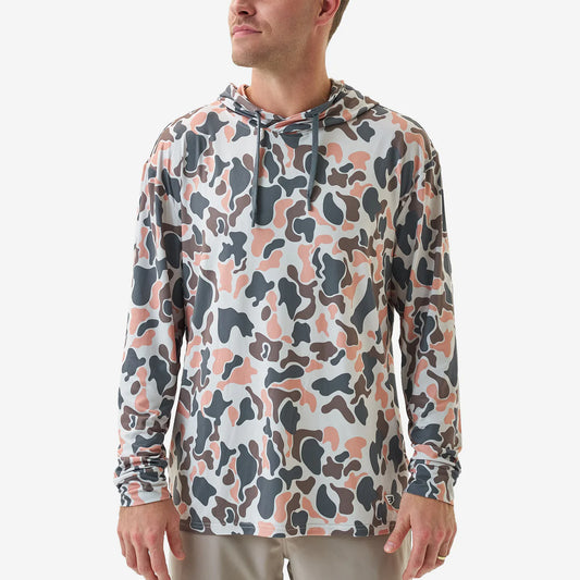 Vintage Camo Performance Hoodie