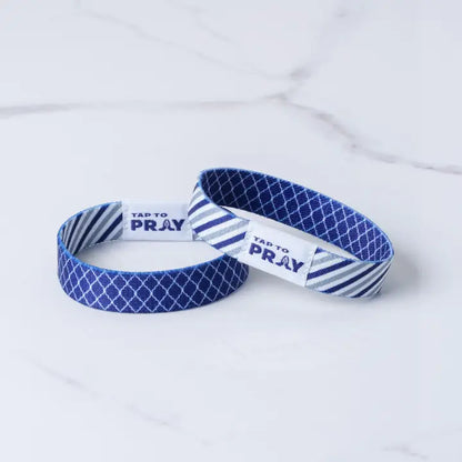 Tap To Pray Wristbands - Graphite & Ink