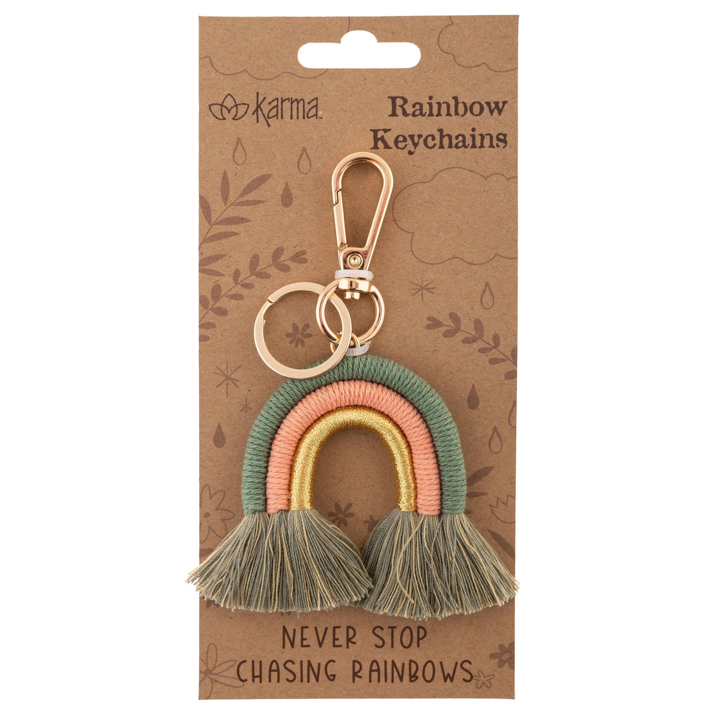 Karma - Rainbow Keychain: Good Vibes