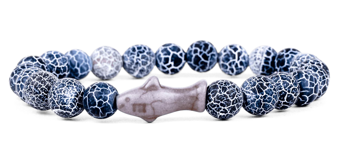 Voyage Bracelet-Shark Deep Blue