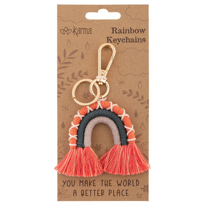 Karma - Rainbow Keychain: Good Vibes