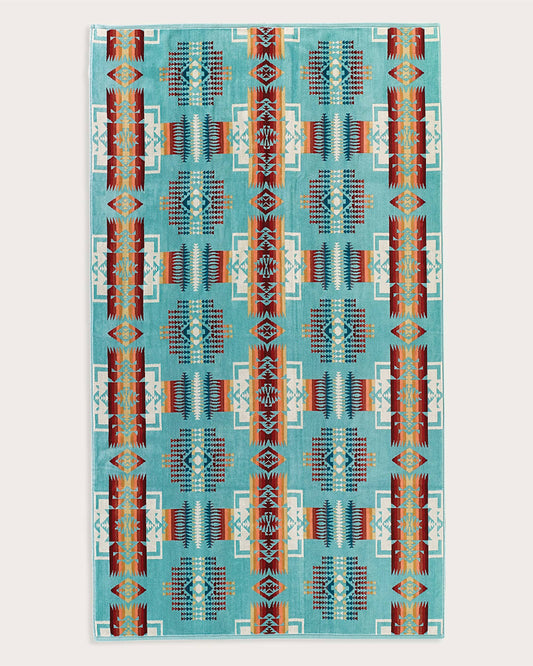 Pendleton Spa Towel - Chief Joseph Aqua