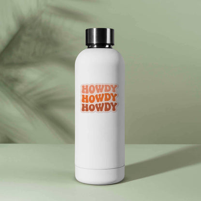 Howdy Pink Cowgirl Sticker for Hydroflask
