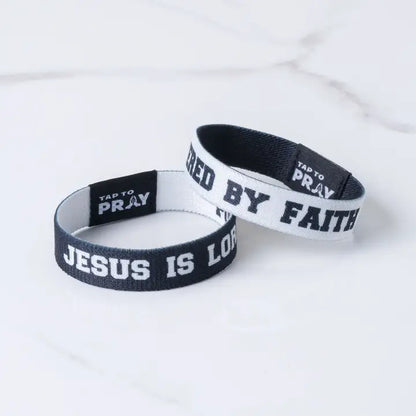 Tap To Pray Wristbands - Jesus Is Lord