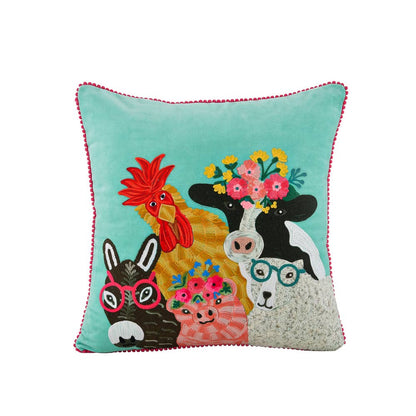 SELFIE ANIMAL CUSHION 18X18
