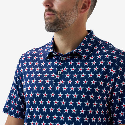 Texas Vintage Perf Polo
