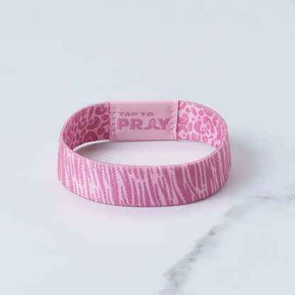 Tap To Pray Wristbands - Safari Rose