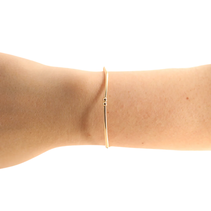 Mollie Bar Bracelet Gold