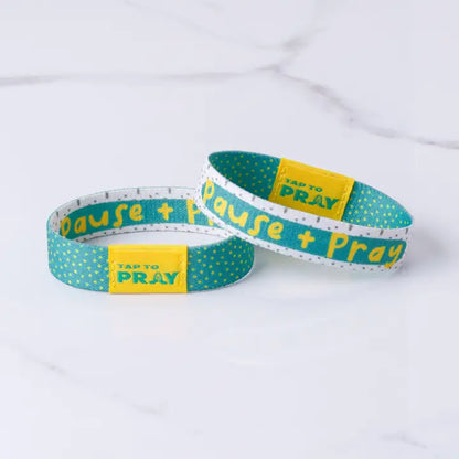Tap To Pray Wristbands - Pause + Pray