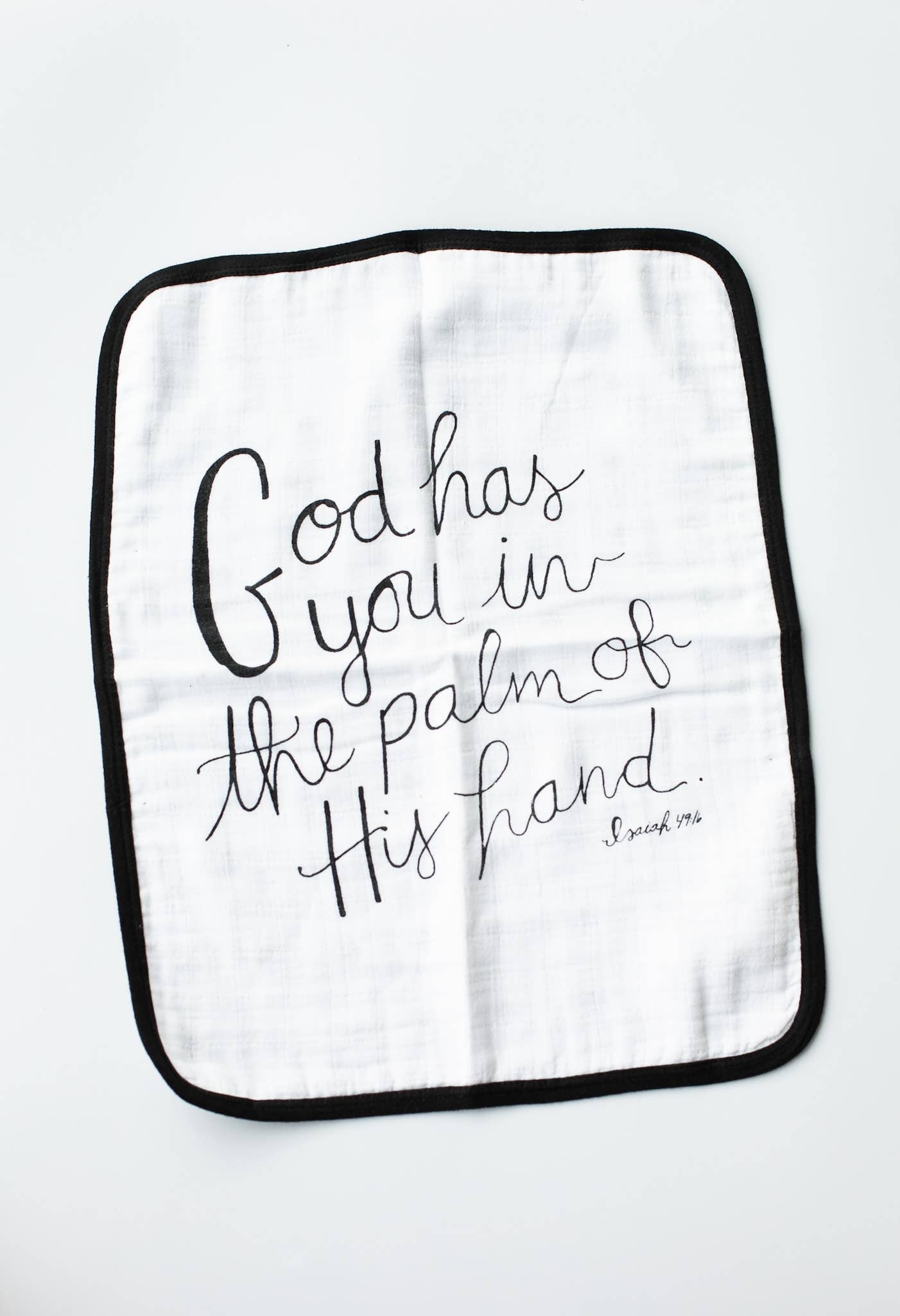 Burp Cloth Isa 49:16