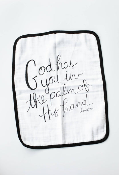 Burp Cloth Isa 49:16