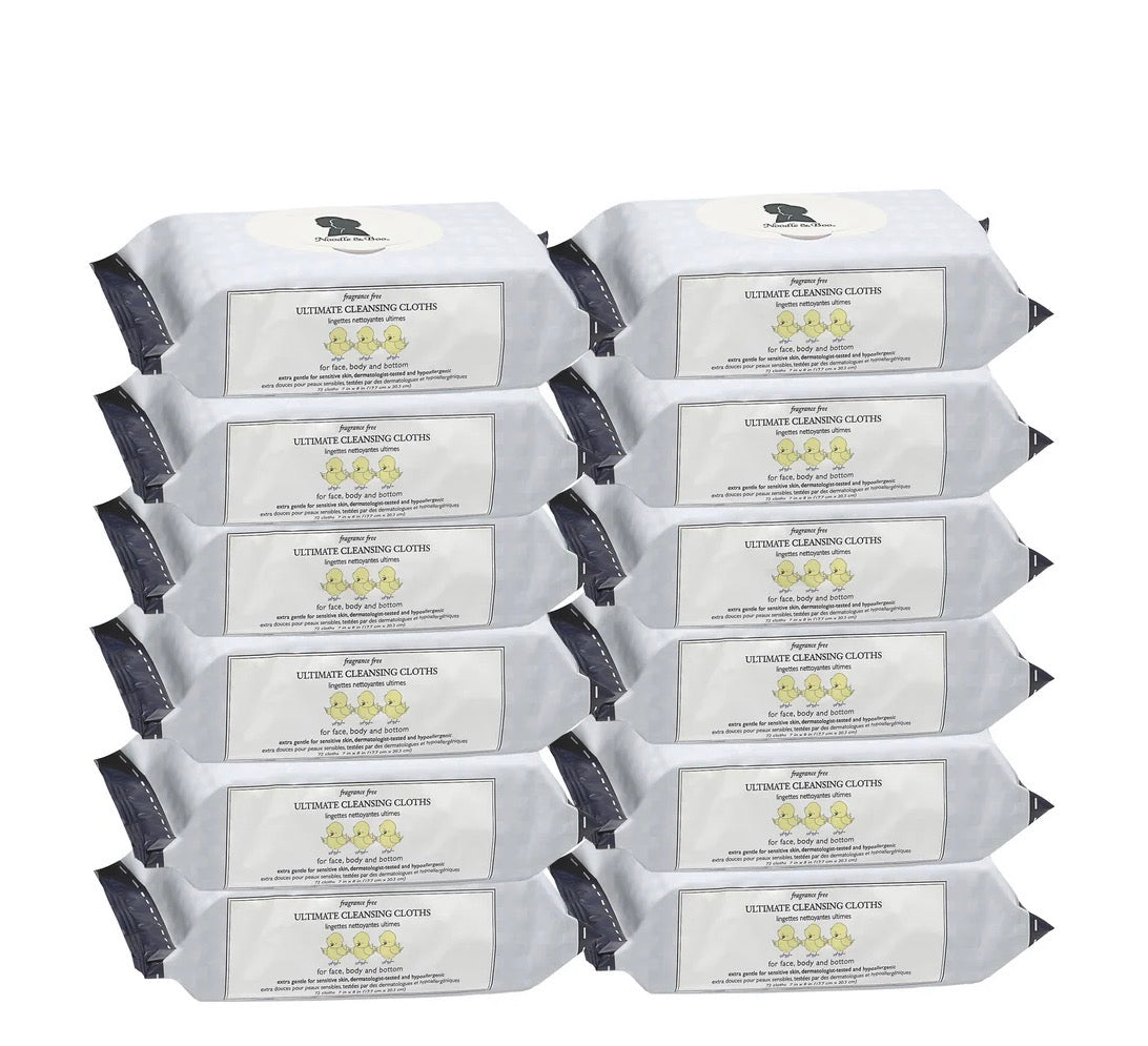 Ultimate Cleansing Cloths-Fragrance-Free, 72ct