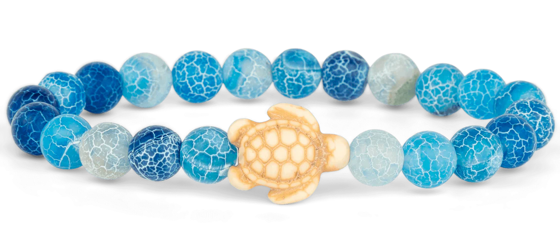 Journey Bracelet-Turtle Aqua Blue