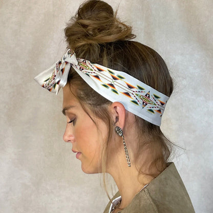 Mesa white twilly