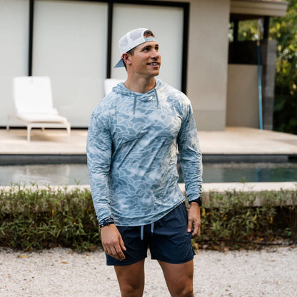 Seaside Camo Performance Hoodie