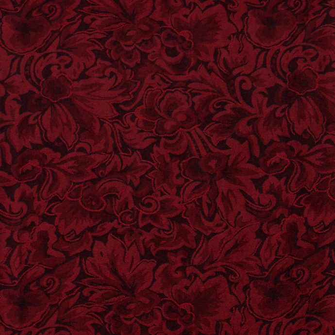 Scarlet Baroque Silk Scarf