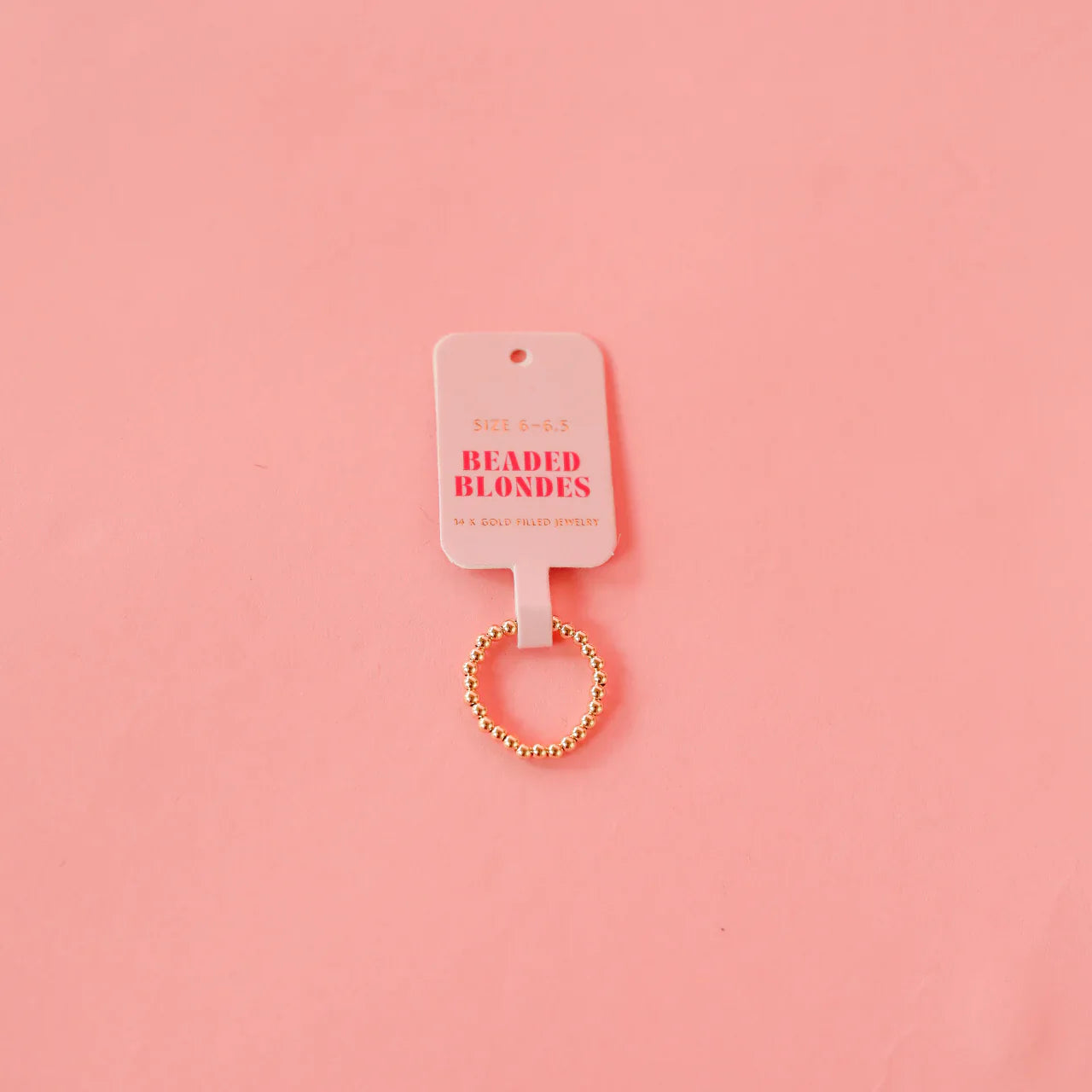 Ella Beaded Band in Gold