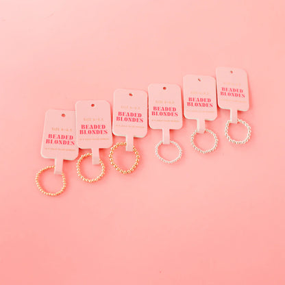 Ella Beaded Band in Silver