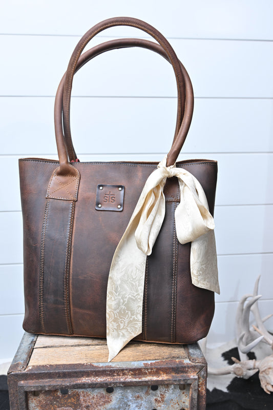 Ivory Jacquard Twilly