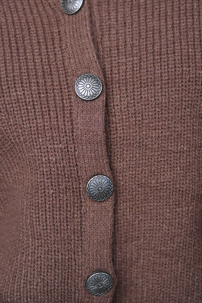 Cropped Cardigan Sweater