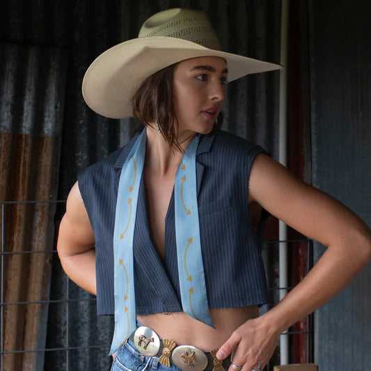 Twilly-Smiley Pocket Chambray