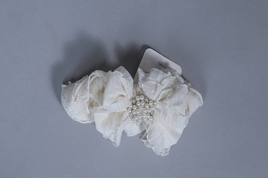 Baby Ruffled Headband, PRL Ivory