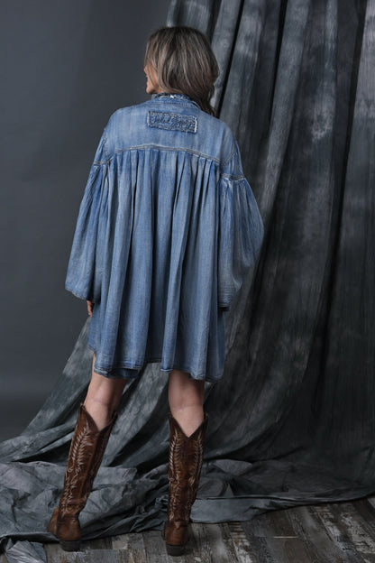 Pleated Together Tunic OS