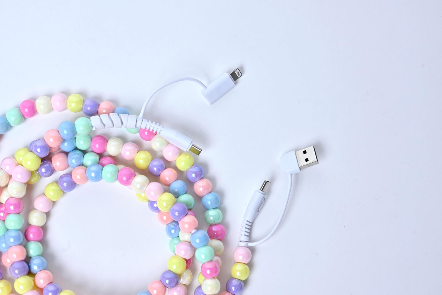 Erimish Beaded Phone Charger Sweetart