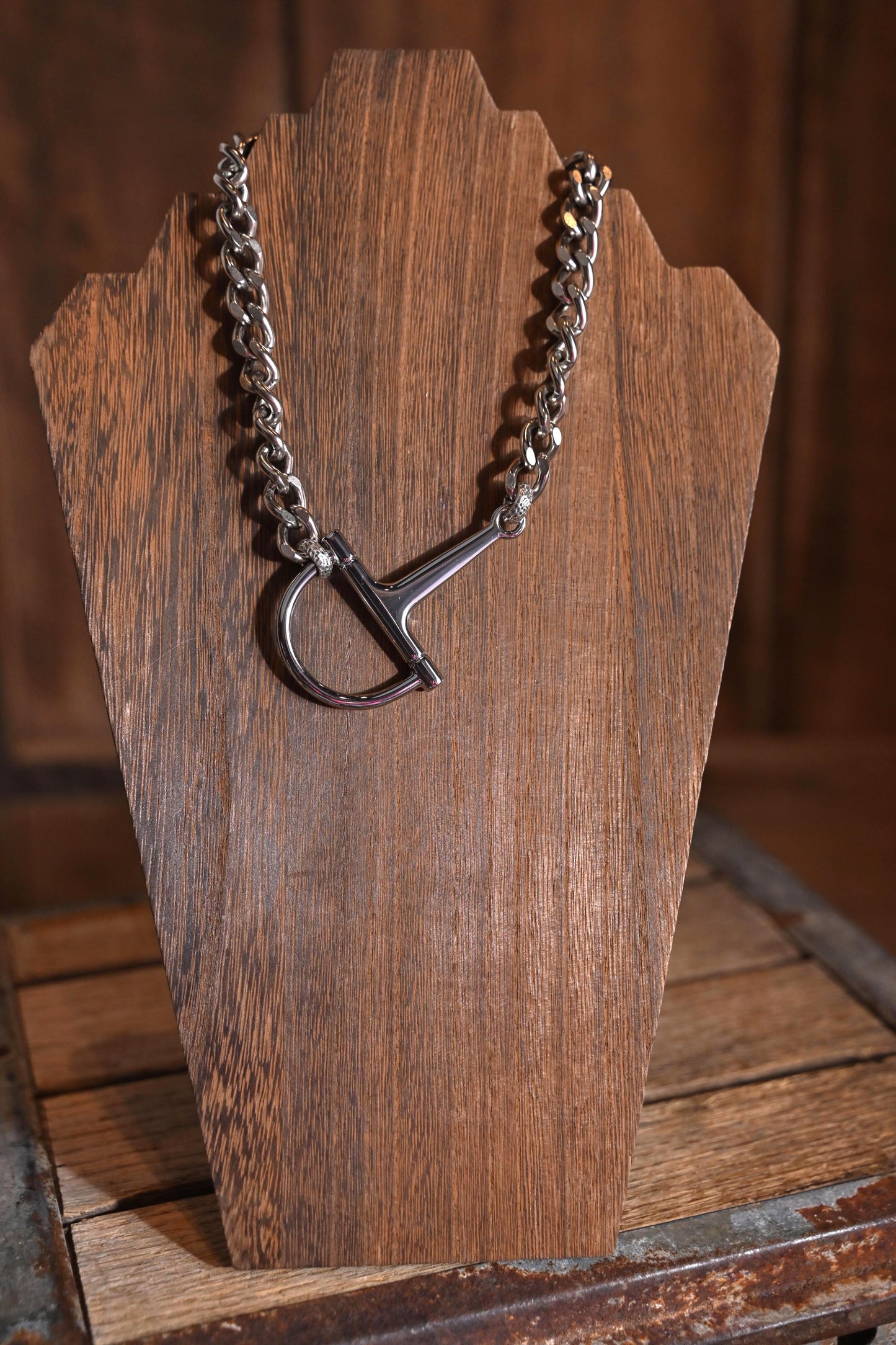 Silver Bit Necklace
