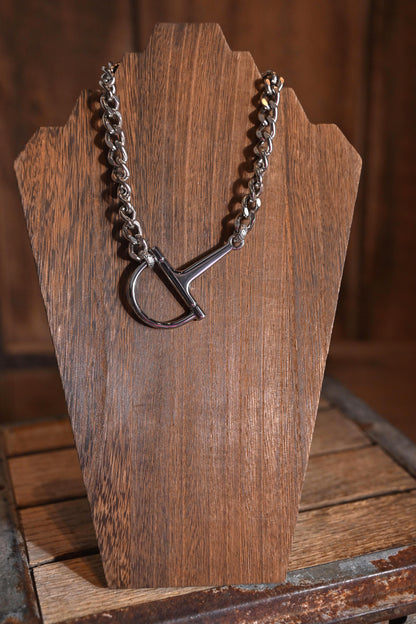 Silver Bit Necklace