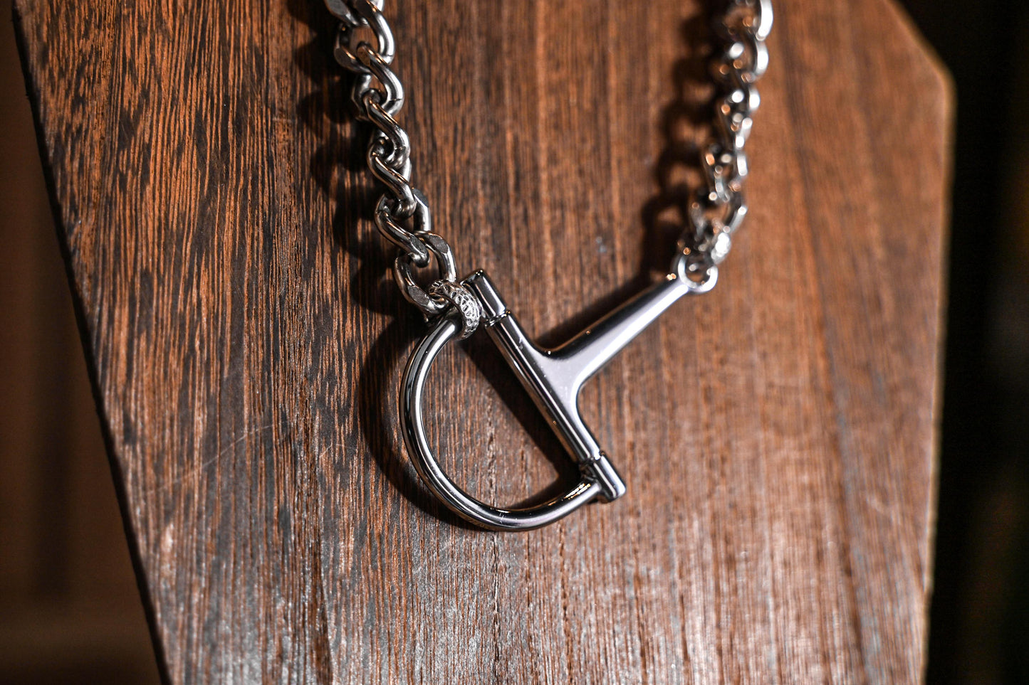 Silver Bit Necklace